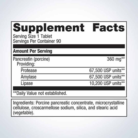 SpectraZyme Pancreatic Enzymes, MGS